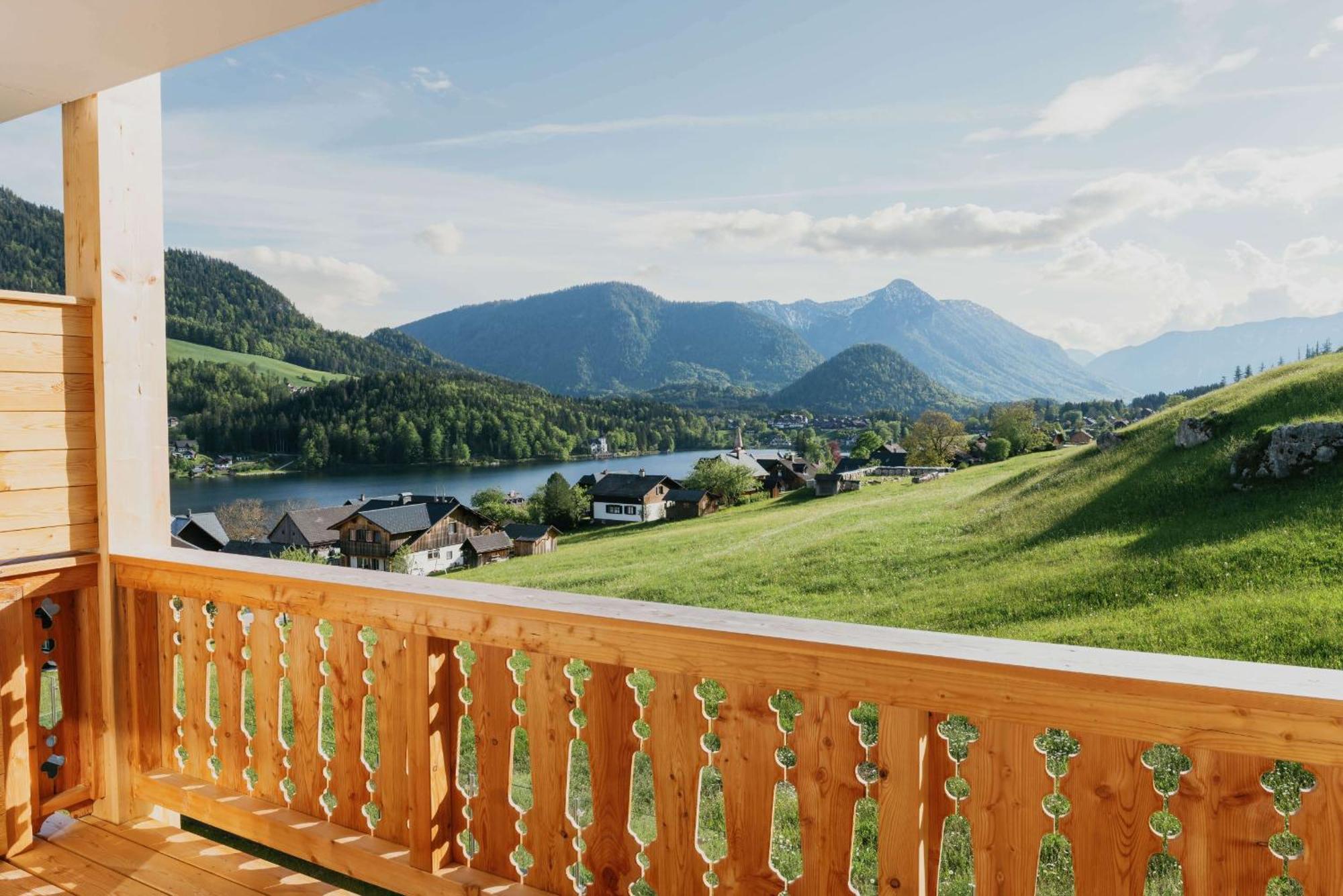 Seepanorama Apartments Am Грундлзее Екстериор снимка